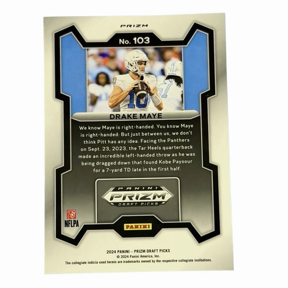 Drake Maye 2024 Rookie 5 Card Collection Lot Panini Topps Super Bowl M/NM READ - Picture 8 of 15